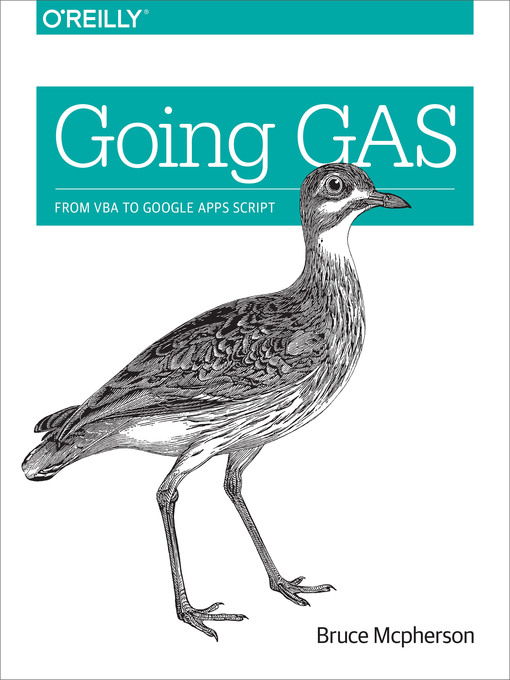 Title details for Going GAS by Bruce Mcpherson - Available